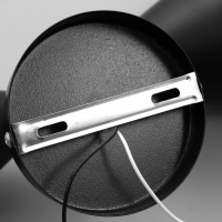 Бра "Камертаб" Е27 40Вт черный 15х12х24 см