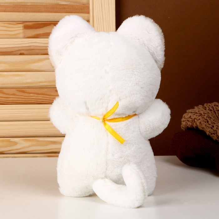 Мягкая игрушка &laquo;Кот&raquo;, 23 см, цвет белый