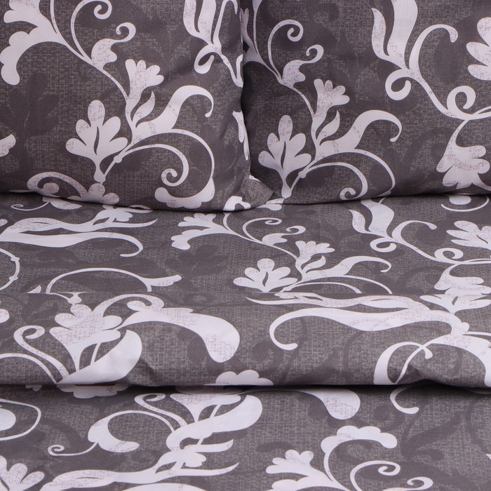 Постельное бельё Экономь и Я дуэт &laquo;Узор&raquo;, 143х215см-2шт, 215х220см, 70х70см-2шт, полисатин, 80г/м&sup2;