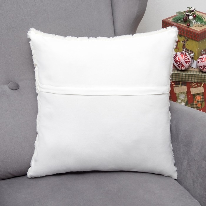 Чехол на подушку Этель &laquo;Ёлочка&raquo;, золото 43 х 43 см, 100% п/э