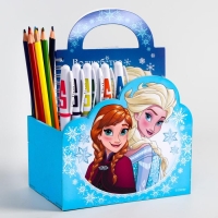 Органайзер для канцелярии, 15х10х8 см, Холодное сердце Органайзер для канцелярии, 15х10х8 см, Холодное сердце