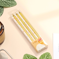 Свечи для  торта "Конфетти", 12 шт, золотые и белые