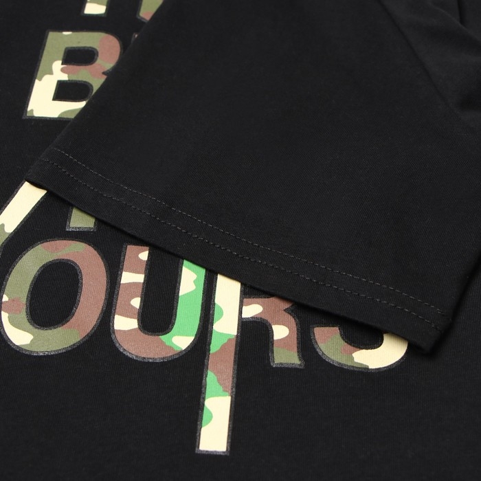 Футболка мужская THE BEST IS YOURS, цвет чёрный, размер 50