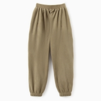 Брюки для девочки MINAKU: Fleece Soft, цвет светло-зелёный, рост 164 см