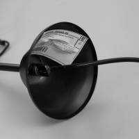 Люстра "Сенза" 3хЕ27 черный 44х39х20 см