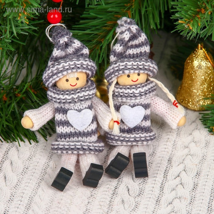 Игрушка - подвеска &laquo;Уютные куколки&raquo;, МИКС