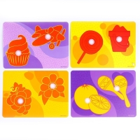 Развивающая игра на липучках &laquo;Цвета&raquo;