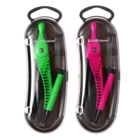 Готовальня ErichKrause "Accent", 2 предмета, пенал, микс