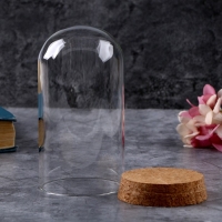 Основа для творчества и декора - клош, размер 6,5 × 12,4 × 6,5 см Основа для творчества и декора - клош, размер 6,5 × 12,4 × 6,5 см