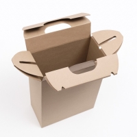 Коробка складная, сундучок, 26 х 13 х 36 см