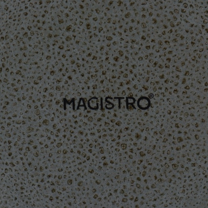 Чайная пара фарфоровая Magistro Fog, 2 предмета: чашка 250 мл, блюдце d=14 см