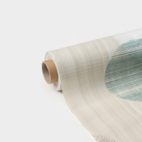 Клеёнка на стол Доляна, на нетканой основе, ширина 137 см, толщина 0,2 мм, рулон 20 м