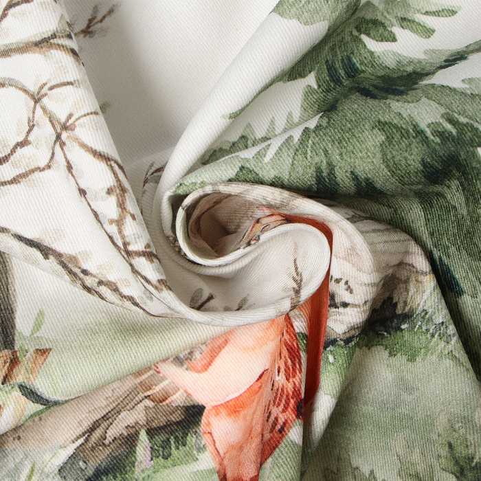 Скатерть Этель Лесная сказка d=215 см, 100% хл, саржа 190 гр/м2