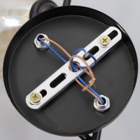 Люстра "Шарлин" 2хЕ27 40Вт черный 46х25х26 см BayerLux