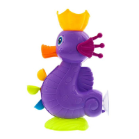 Набор игрушек для ванны «Мельница. Морской конёк», на присоске, стаканчик, Крошка Я Набор игрушек для ванны «Мельница. Морской конёк», на присоске, стаканчик, Крошка Я