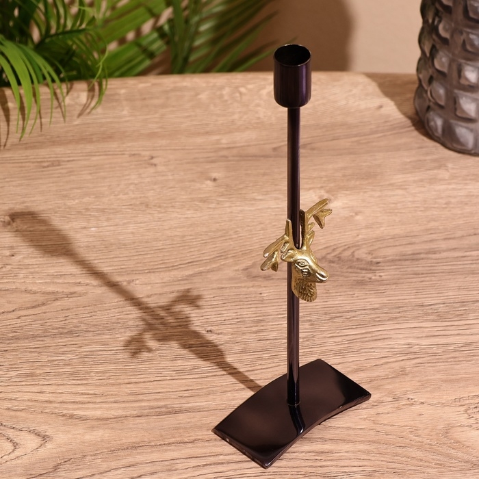 Подсвечник Подсвечник "Олень" 30 см, металл