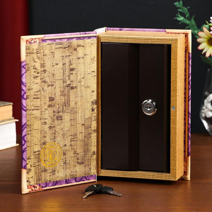 Сейф-книга дерево кожзам Сейф-книга дерево кожзам "Paris is my love" 21х13х5 см