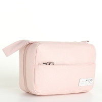 Косметичка на молниях, цвет розовый Косметичка на молниях, цвет розовый