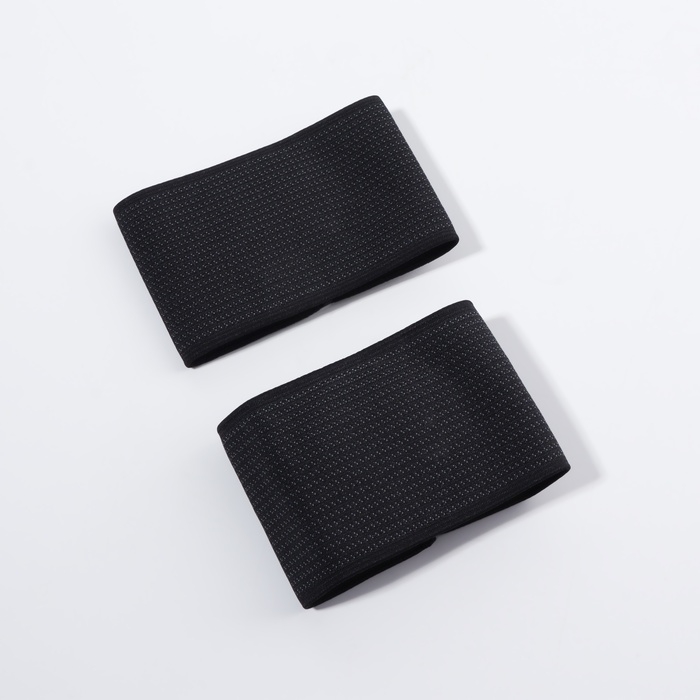 Супинаторы для обуви, амортизирующие, на манжете, текстильные, 10 × 9 см, пара, цвет чёрный Супинаторы для обуви, амортизирующие, на манжете, текстильные, 10 × 9 см, пара, цвет чёрный