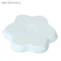 Палитра фарфоровая круглая 14 см, 7 ячеек