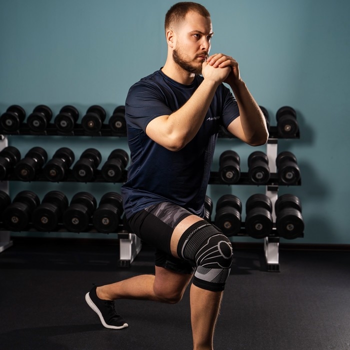 Суппорт для колена ONLYTOP, 1 шт., р. XL Суппорт для колена ONLYTOP, 1 шт., р. XL