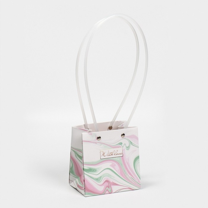 Пакет влагостойкий для цветов With love, 11,5 х 12 х 8 см Пакет влагостойкий для цветов With love, 11,5 х 12 х 8 см