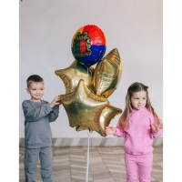 Воздушный шар фольгированный 18" «Magic time» круг, с подложкой Воздушный шар фольгированный 18" «Magic time» круг, с подложкой