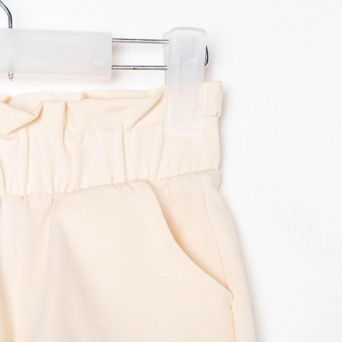 Шорты для девочки с рюшей KAFTAN "Trendy", размер 32 (110-116)