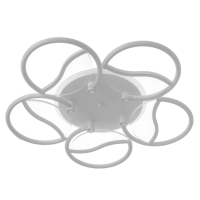 Люстра "Анита" 5хLED 90Вт 3000-6000К RGB белый 65х65х8см