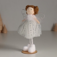 Кукла интерьерная "Ангелочек в белом платье и в белых валеночках" 5х7,8х15,5 см Кукла интерьерная "Ангелочек в белом платье и в белых валеночках" 5х7,8х15,5 см