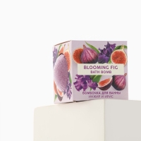 Бомбочка для ванны, 130 г, аромат инжир и ирис, TROPIC BAR by URAL LAB
