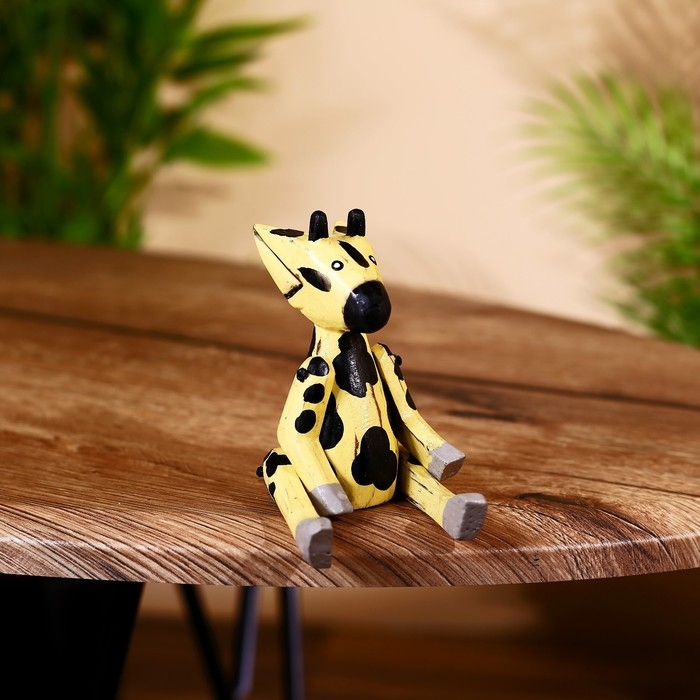 Сувенир Сувенир "Жирафик" висячие лапки, дерево 12 см