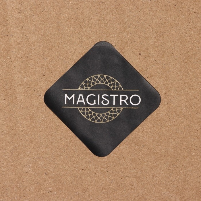 Тарелка стеклянная &laquo;Эмеральд&raquo;, d=27 см, цвет бирюзовый с серебряной отводкой