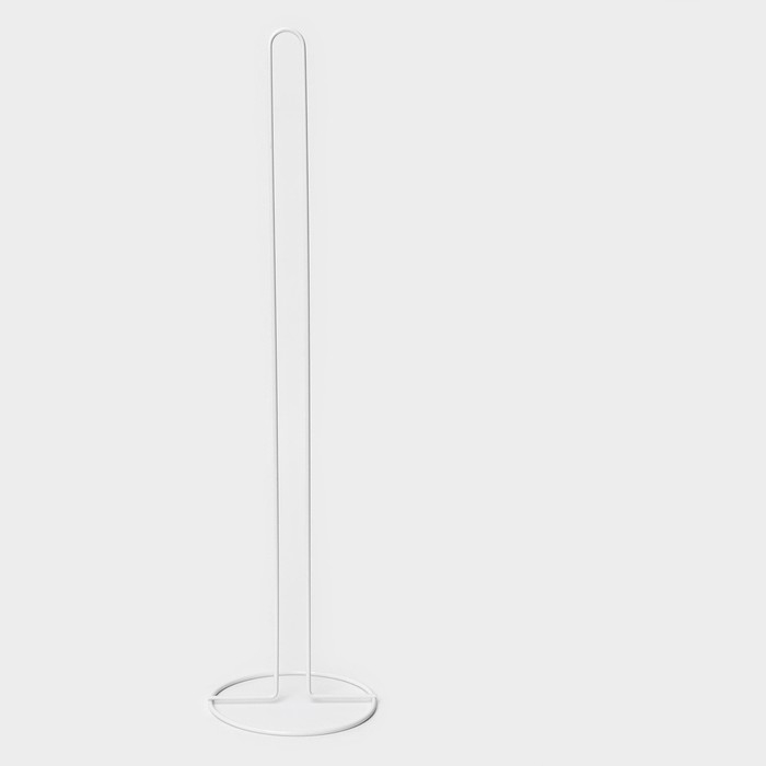 Держатель для рулонов туалетной бумаги Доляна, 55&times;14&times;14 см, цвет белый