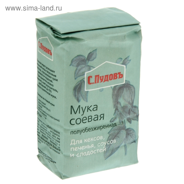 Мука «С. Пудовъ», соевая 400 г Мука «С. Пудовъ», соевая 400 г