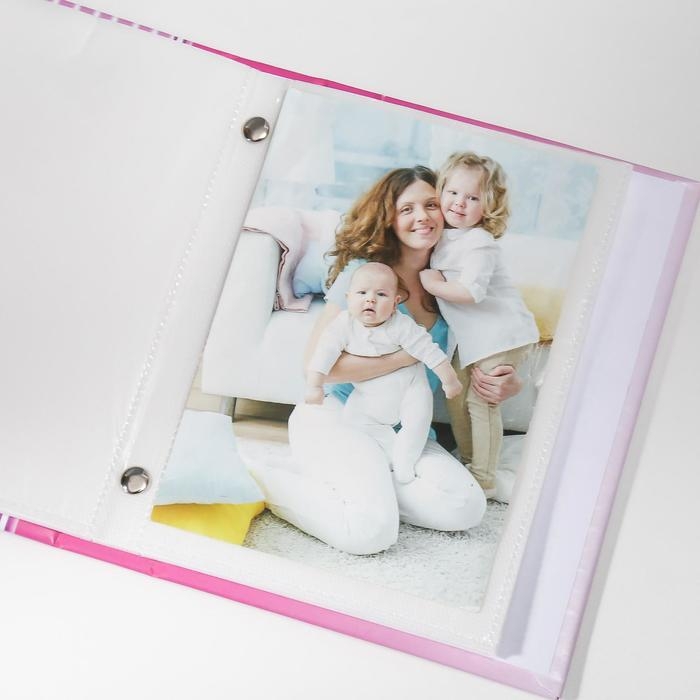 Фотоальбом на 32 фото 10х15 см "Цветочное ассорти" МИКС 16,5х12х3,5 см