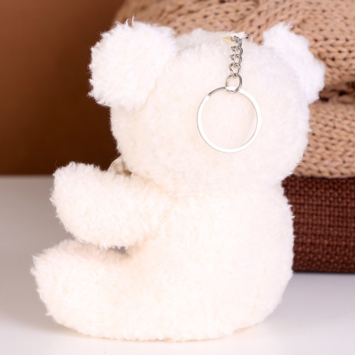 Мягкая игрушка &laquo;Мишка&raquo; на брелоке, 12 см, цвет МИКС