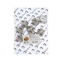 Ниппель переходной "CTM", 1" х 3/4" наружная резьба, никелированная латунь