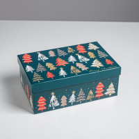 Набор подарочных коробок 6 в 1 &laquo;С новым годом&raquo;, 20 х 12,5 х 7,5 - 32,5 х 20 х 12,5 см , Новый год