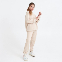 Костюм детский (худи, брюки) Casual Collection KIDS цвет бежевый, рост 128 Костюм детский (худи, брюки) Casual Collection KIDS цвет бежевый, рост 128