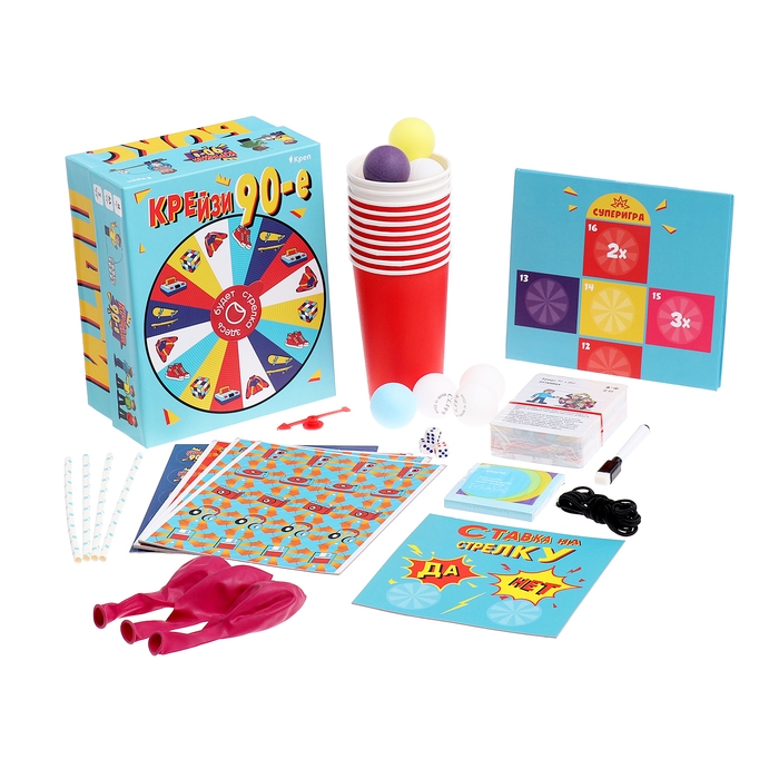 Настольная игра &laquo;Крейзи 90-е&raquo;