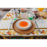 Кружка фарфоровая Доляна &laquo;Космос&raquo;, 400 мл, цвет зелёный