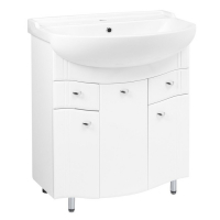 Комплект мебели: Тумба "Тура 70" + раковина "Амур 70", 70,7 х 47 см