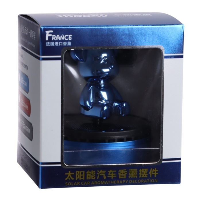 Аксессуар на панель автомобиля, с ароматизатором, мишка, синий, аромат МИКС Аксессуар на панель автомобиля, с ароматизатором, мишка, синий, аромат МИКС