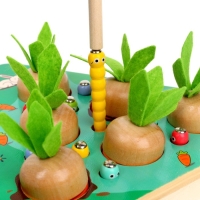 Детский логический центр 3 в 1 &laquo;Грядка&raquo; 24 &times; 21 &times; 5,7 см