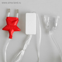 Гирлянда «Занавес» 2 × 1.5 м с насадками «Ёжики», IP20, прозрачная нить, 360 LED, свечение мульти (RG/RB), мигание, 220 В Гирлянда «Занавес» 2 × 1.5 м с насадками «Ёжики», IP20, прозрачная нить, 360 LED, свечение мульти (RG/RB), мигание, 220 В