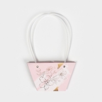 Пакет влагостойкий для цветов &laquo;Нежность&raquo;, 20 х 12 х 20 см