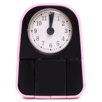 Робот-часы &laquo;Щенок&raquo;, трансформируется в будильник, работает от батареек, цвет розовый