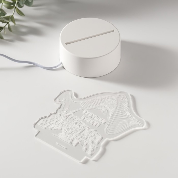 Светильник "Будущее будет" LED RGB от сети RISALUX