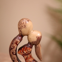 Абстракция "Чувства" дерево 20 см